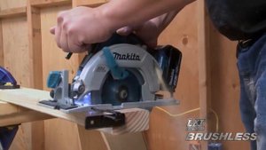 MAKITA 18V LXT DHS680Z Brushless Application Video