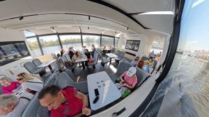 Электросудно Пахра #insta360