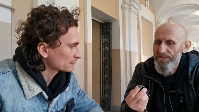 Встреча двух блогеров.