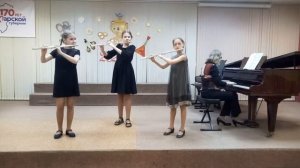 Ансамбль флейтистов_Д. Джордан Маленькая рыжая обезьянка