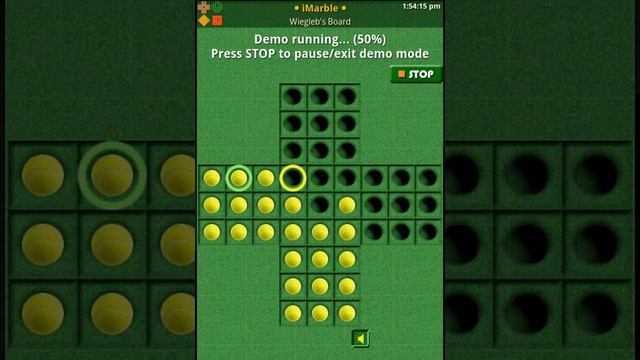 iMarble 3 - Peg/Marble Solitaire Solution - Wieglebs (German) Board смотреть онлайн
