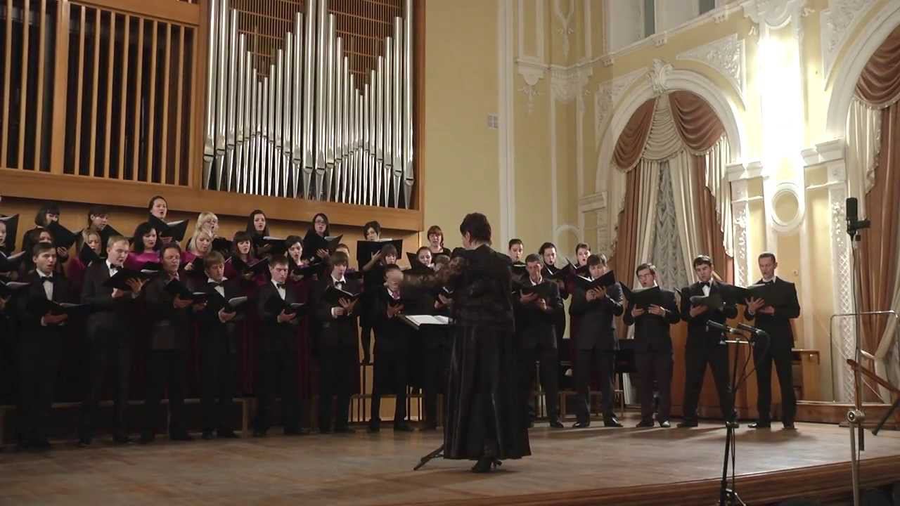 Дни современной музыки в Астрахани - Хоровой концерт 1.11.2013 года