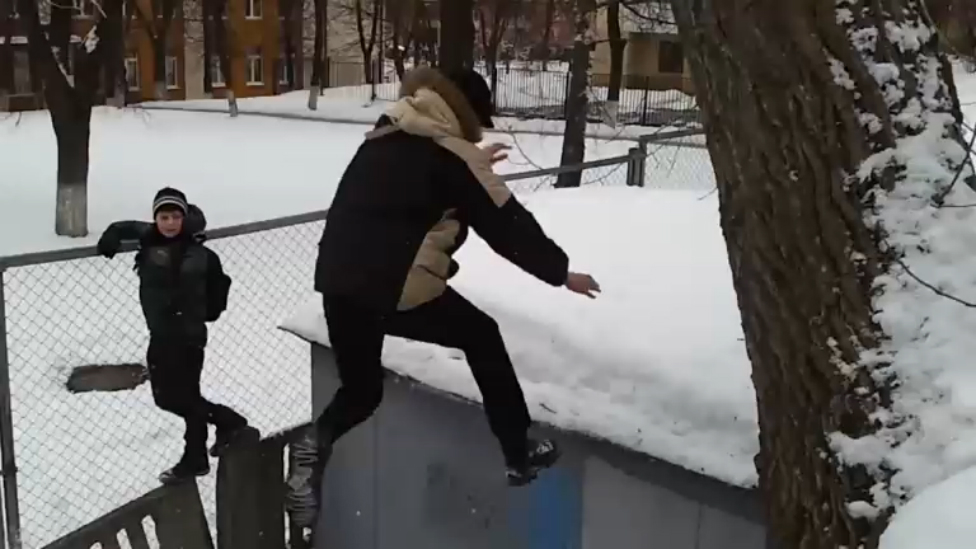 Начинающий паркурщик смотреть онлайн