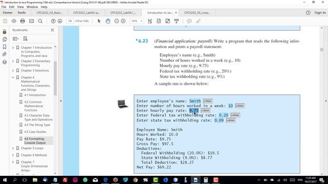 برمجة 1 - محاضرة رقم 27 : حل بعض تمارين الكتاب | فصل (4) - درس (7) смотреть онлайн