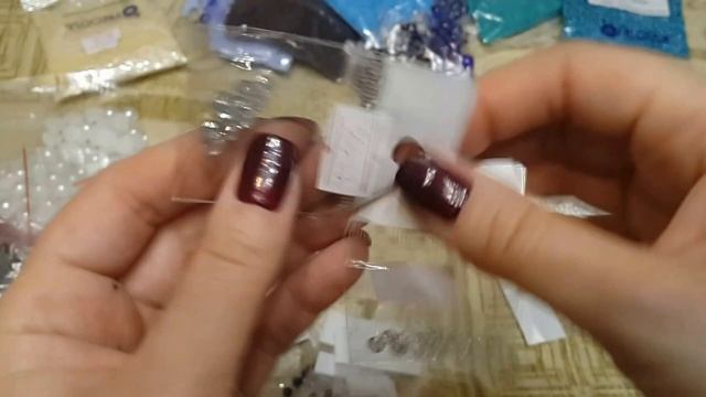 Обзор покупки бусин и фурнитуры - часть 1. Интернет-магазин Мелодия Бисера. смотреть онлайн