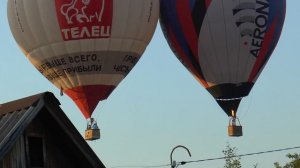 Воздушные шары ♦ Шар зацепился за трубу ♦ Небесная ярмарка