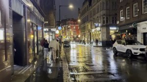 ☔️ London Heavy Rain Walk - Summer 2024