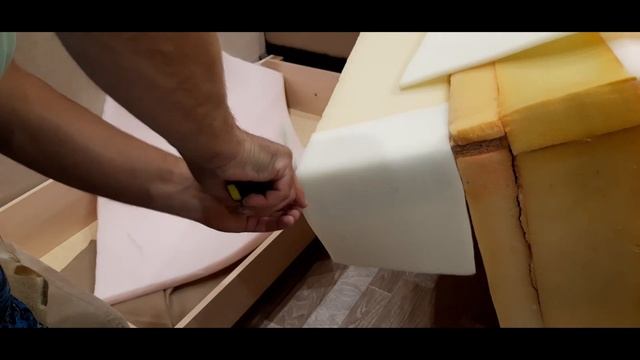 Ремонт дивана своими руками. Замена пружинного блока.Repair of the sofa with your own hands.