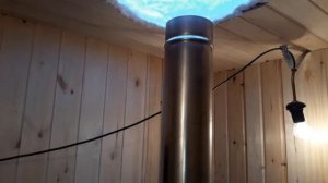 Ремонт бани. Часть 4. Монтаж дымохода, ппу и заменитель мастер-флеша