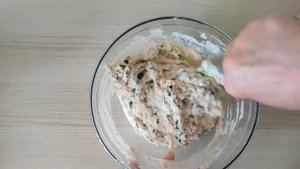 Оладьи с яйцом и луком!* Готовить просто!