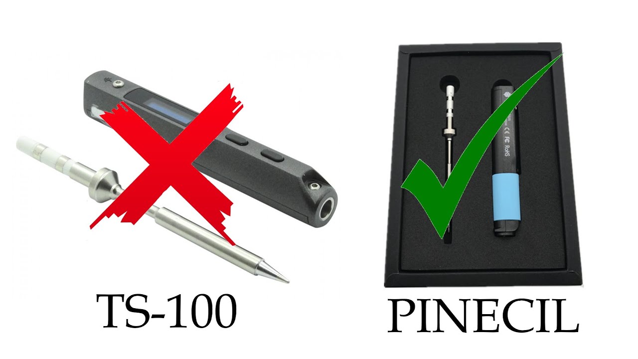 Обзор + прошивка PINECIL, лучшую альтернативу TS-100! За не большие деньги.
