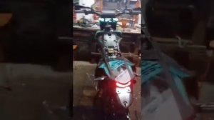 первый запуск нового мотоцикла