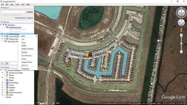 Export data from Google Earth to KMZ or KML file смотреть онлайн