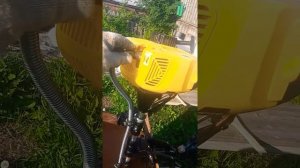 Доработка выхлопной системы. Лодочный мотор HUTER (Хутер).