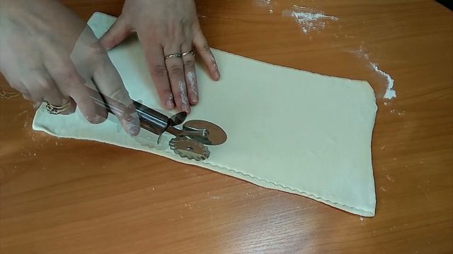 Пасхальная корзинка из слоёного теста. смотреть онлайн