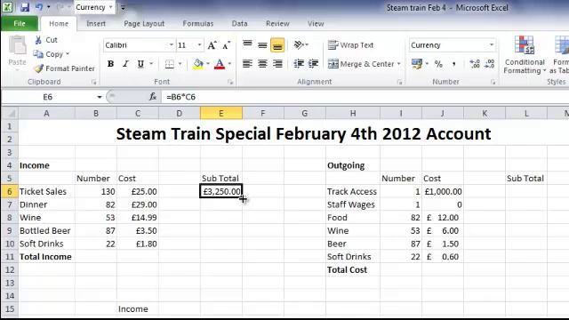 How to use Excel - How to use Simple Excel Formulas in a Spreadsheet смотреть онлайн