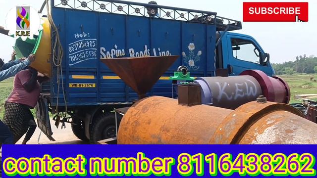 12 feet ring roaster muri making machine call 8116438262 смотреть онлайн