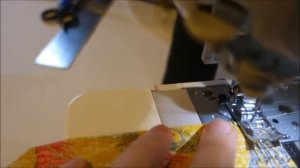 Обработка бретелей фартука