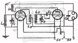 Изодин-приемник 1-V-0