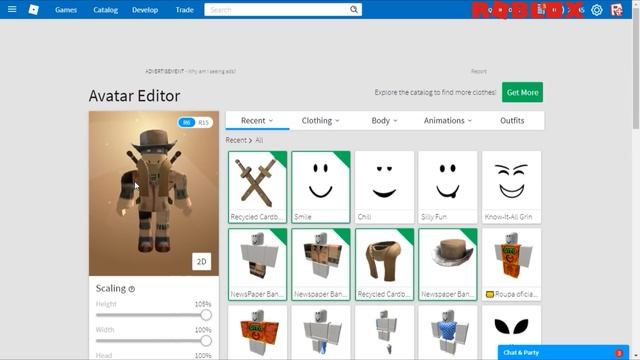Como Fazer um Avatar Top Com Menos de 100 Robux смотреть онлайн