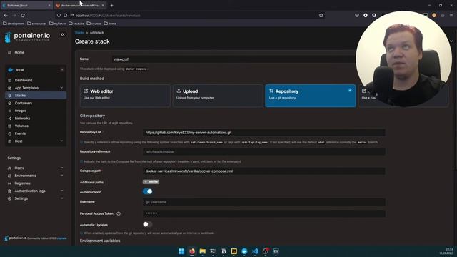 Portainer: Удобный менеджер docker контейнеров для VPS