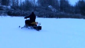 динго т125(испытания с новой ходовой)