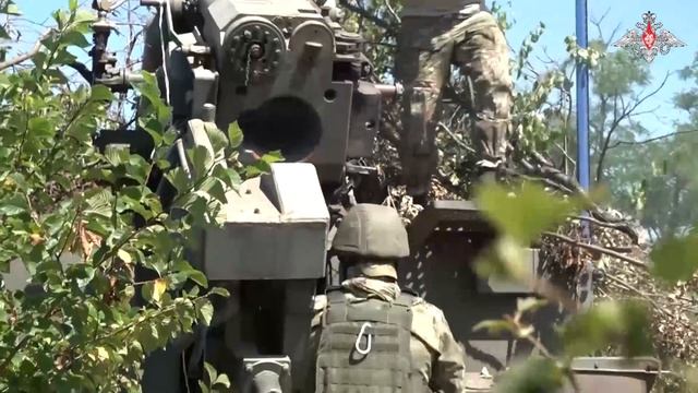 Боевая работа расчета  «Гиацинт-С» на Ореховском направлении