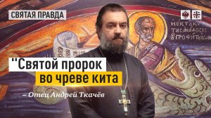 "Святой пророк во чреве кита": Чудеса и пророчества ветхозаветного старца Ионы — отец Андрей Ткачёв