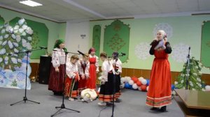 Фольклорный ансамбль Звонница - Колядовщики.(Одно из первых выступлений ансамбля.)