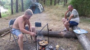 Жареный голавль