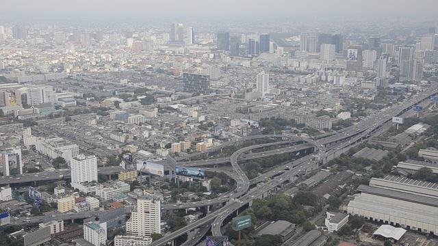 Бангкок, вид с башни Baiyoke Sky (3)