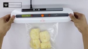 Operation Introduction of White Dolphin Vacuum Food Sealer