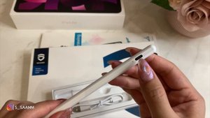 Unboxing iPad Air 5 & Amazon accessories | Pink aesthetics