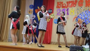 ТАНЕЦ ДЕВОЧЕК. ПОСЛЕДНИЙ ЗВОНОК 2018. 9 КЛАСС