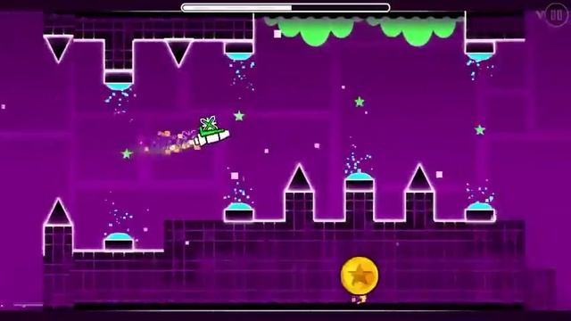 Geometry Dash Level 10 Walkthrough X Step смотреть онлайн