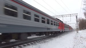 "Перегонка!" Электропоезд ЭД4М-0427 следует резервом