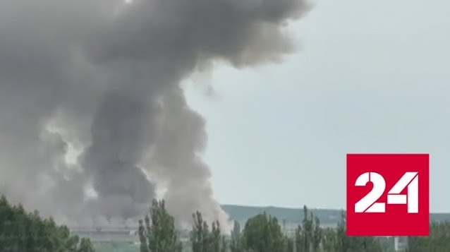 ВСУ атаковали Луганск с воздуха - Россия 24 