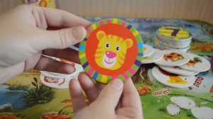 Набор фишек Зоо Счет | Развивающие игры для детей | Учимся считать