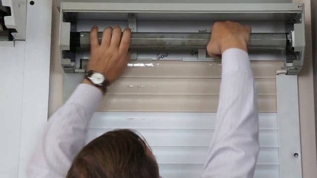 Установка и регулировка рольставни с ручным управлением