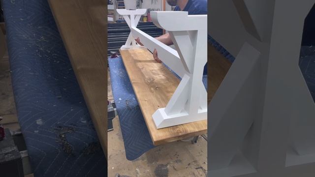 How to attach a table or bench top #woodworking #diyprojects #howto #foryou