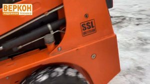 Мини погрузчик DELCO SSL175 - маленький, надёжный, многофункциональный! #минипогрузчик #спецтехника
