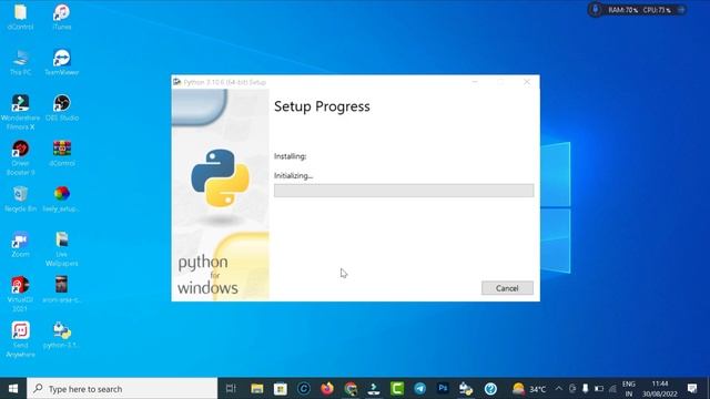 How to Install Python 3.10.6 on Windows 10 смотреть онлайн