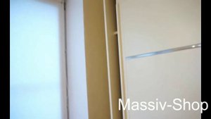 Шкаф купе из массива дерева Окаэри 45.avi