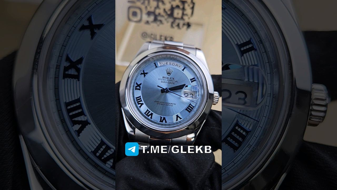 РОСКОШНЫЙ #ROLEX #DAYDATE В ПЛАТИНЕ #ROLEXDAYDATE #PLATINUM #GALLERYLUXE #GLEKB #89826160777 #SALE смотреть онлайн
