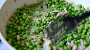 Пюре из зеленого горошка с беконом - как приготовить вкусный гарнир