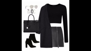 Кожаная юбка с чем носить / Leather Skirt #fashionstyle #юбка