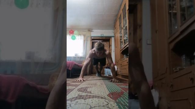 СЕТ 50 ПОДЪЁМОВ С ЛОКТЕЙ 50 ОТЖИМАНИЙ ОТ ПОЛА ЗА 1 ПОДХОД! смотреть онлайн