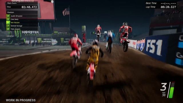 Monster Energy Supercross: The Official Videogame [Switch/PS4/XOne/PC] Gameplay Montage смотреть онлайн