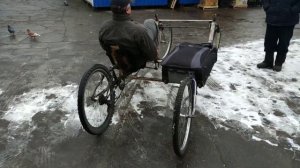 Самодельный велосипед из чего было из того и сделал и планировал улучшить