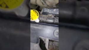Хендай Элантра XD ремонт-пайка радиатора.